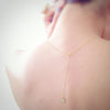 Thin Necklace: SmokyQuartz