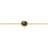 Thin Bracelet: Labradorite