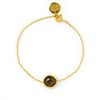 Thin Bracelet: SmokyQuartz